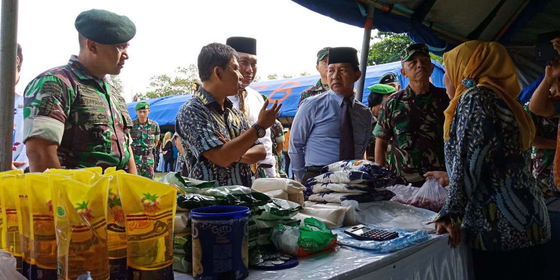 Batalyon 631 Antang Gelar Bazar Murah 
