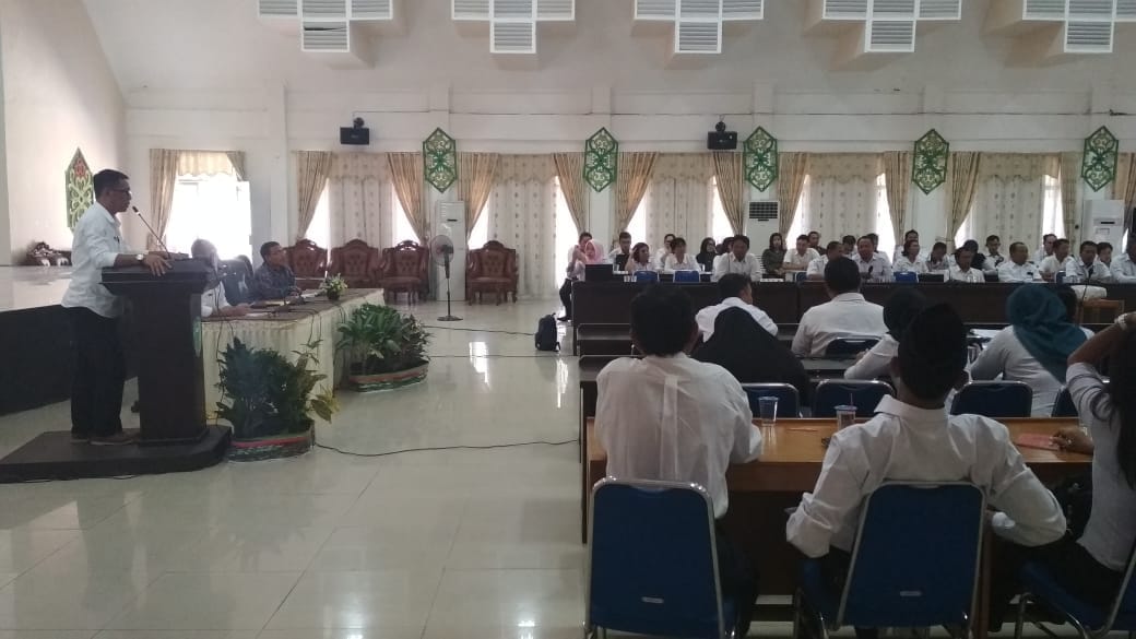 Plt. Sekda Menyangkan Ketidakdisiplinan dan Tidak Tepat Waktu ASN