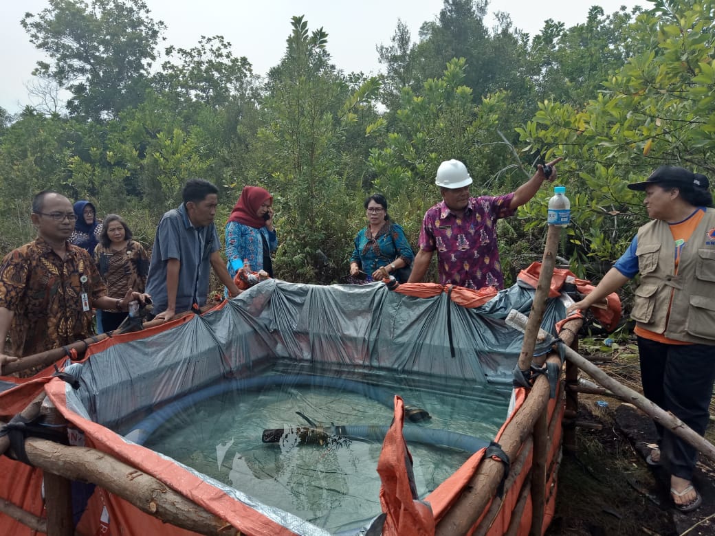 Komisi C, Tinjau Aktivitas BPBD Cegah Karhutla