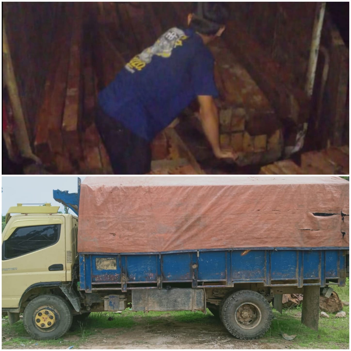 Protes ‘Illegal Logging’, Warga Tumbang Kaburai Lakukan Aksi Protes ‘Illegal Logging’, Warga Tumbang Kaburai Lakukan Aksi