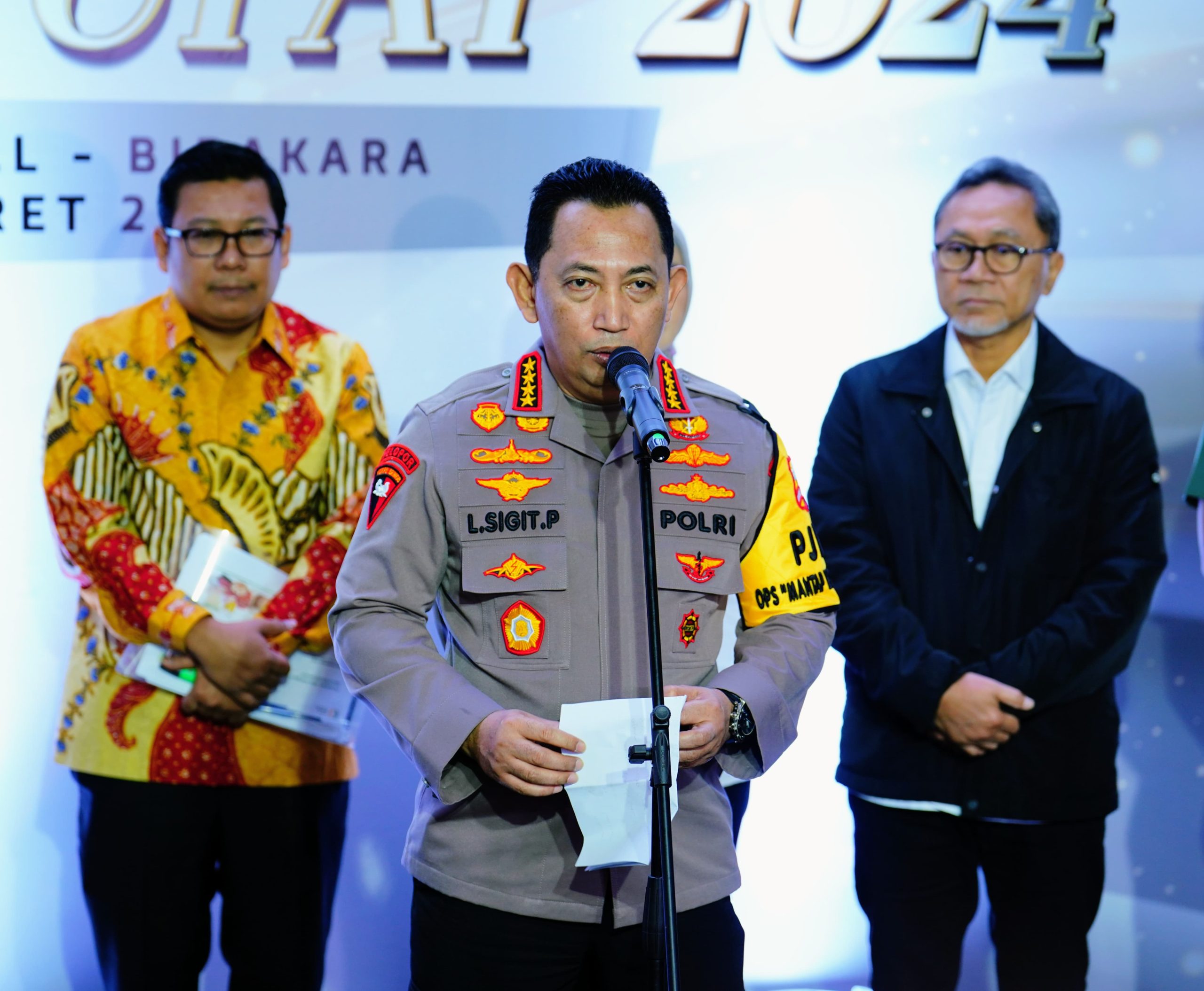 Kapolri Gelar Rapat Kesiapan Operasi Ketupat Tahun 2024