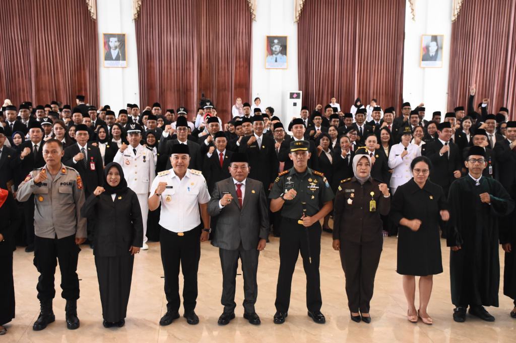 Bupati Kapuas Lantik 145 Pejabat Manajerial Bupati Kapuas Lantik 145 Pejabat Manajerial