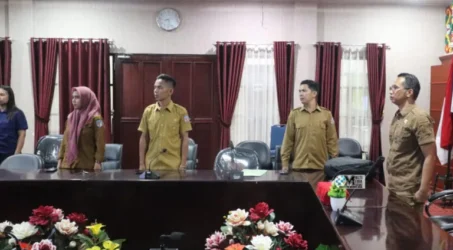 Pemkab Mura Ikuti Rapat Pengendalian Inflasi