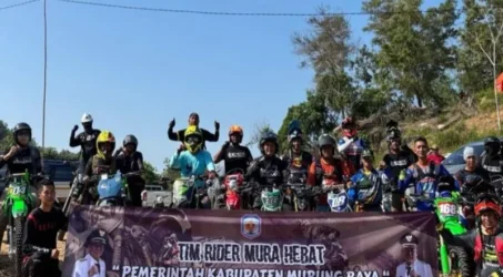 38 Rider Trail Murung Raya Taklukkan Bukit Cinta Kelurahan Tangkiling Palangka Raya