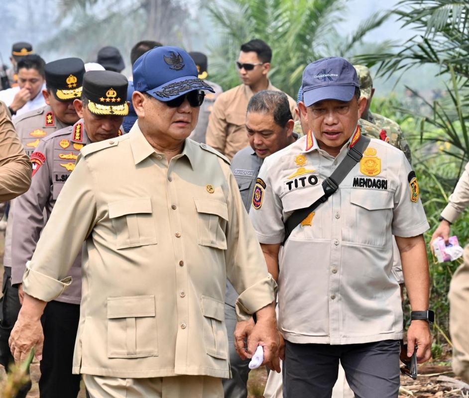 Gubernur Kalteng Laporkan Perkembangan Penanganan Karhutla 2026 Kepada Presiden RI