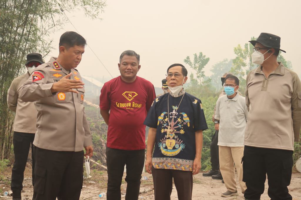 Polda Kalteng Perketat Penanganan Karhutla Polda Kalteng Perketat Penanganan Karhutla